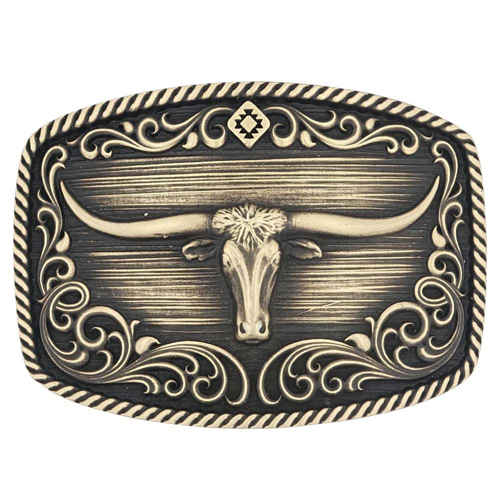 Montana Silversmiths Longhorn Legend Belt Buckle