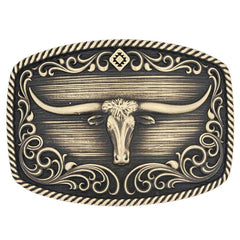 Montana Silversmiths Longhorn Legend Belt Buckle