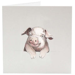 Greeting Card - Henry The Pig