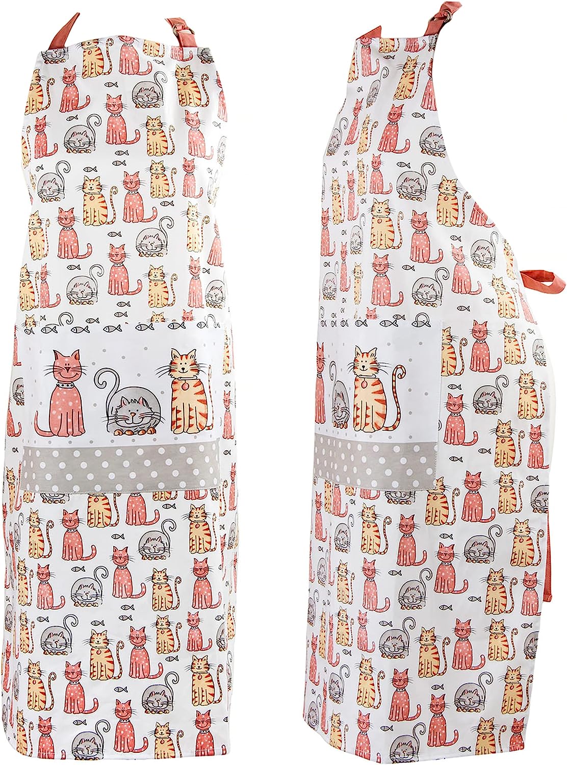 Spotted Dog Cats Apron