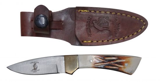 Bone Collector Bone Handle Fixed Blade Knife