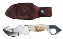 Bone Collector Knife with Belt Cutter