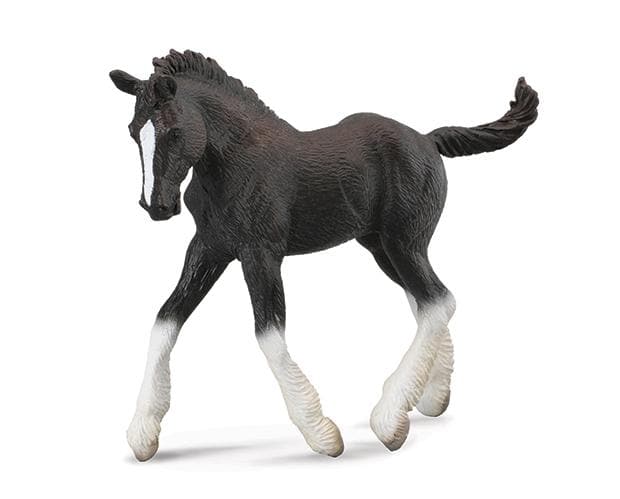 Breyer Corral Pals - Black Shire Foal