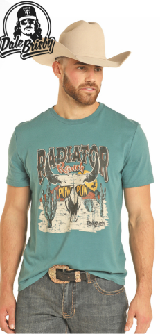 Dale Brisby Graphic Tee - Teal