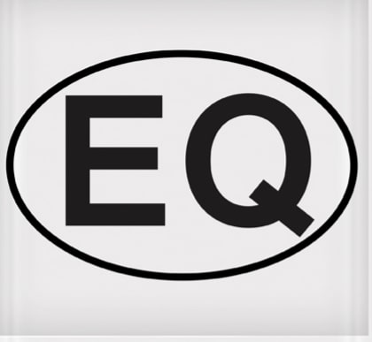 Vinyl Decal - EQ Oval