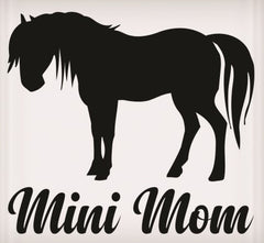 Vinyl Decal - Mini Mom - 6"x 8"