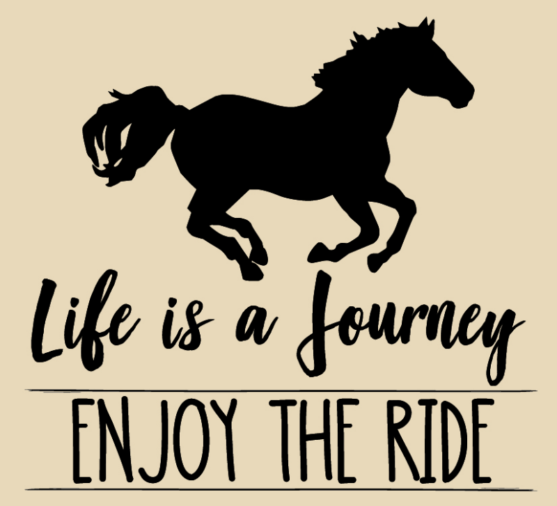 Vinyl Decal - Life Is A Journey