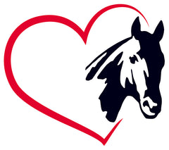 Vinyl Decal - Horse Heart