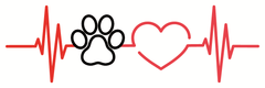 Vinyl Decal - Heartbeat Paw