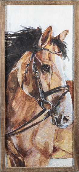 Water Colour Horse Print