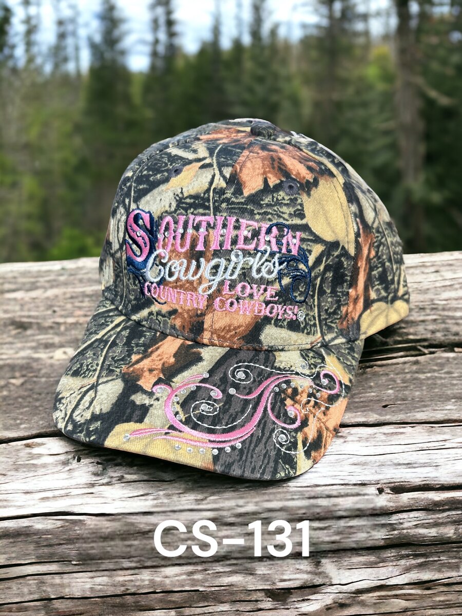 Southern Cowgirls Camo Cap