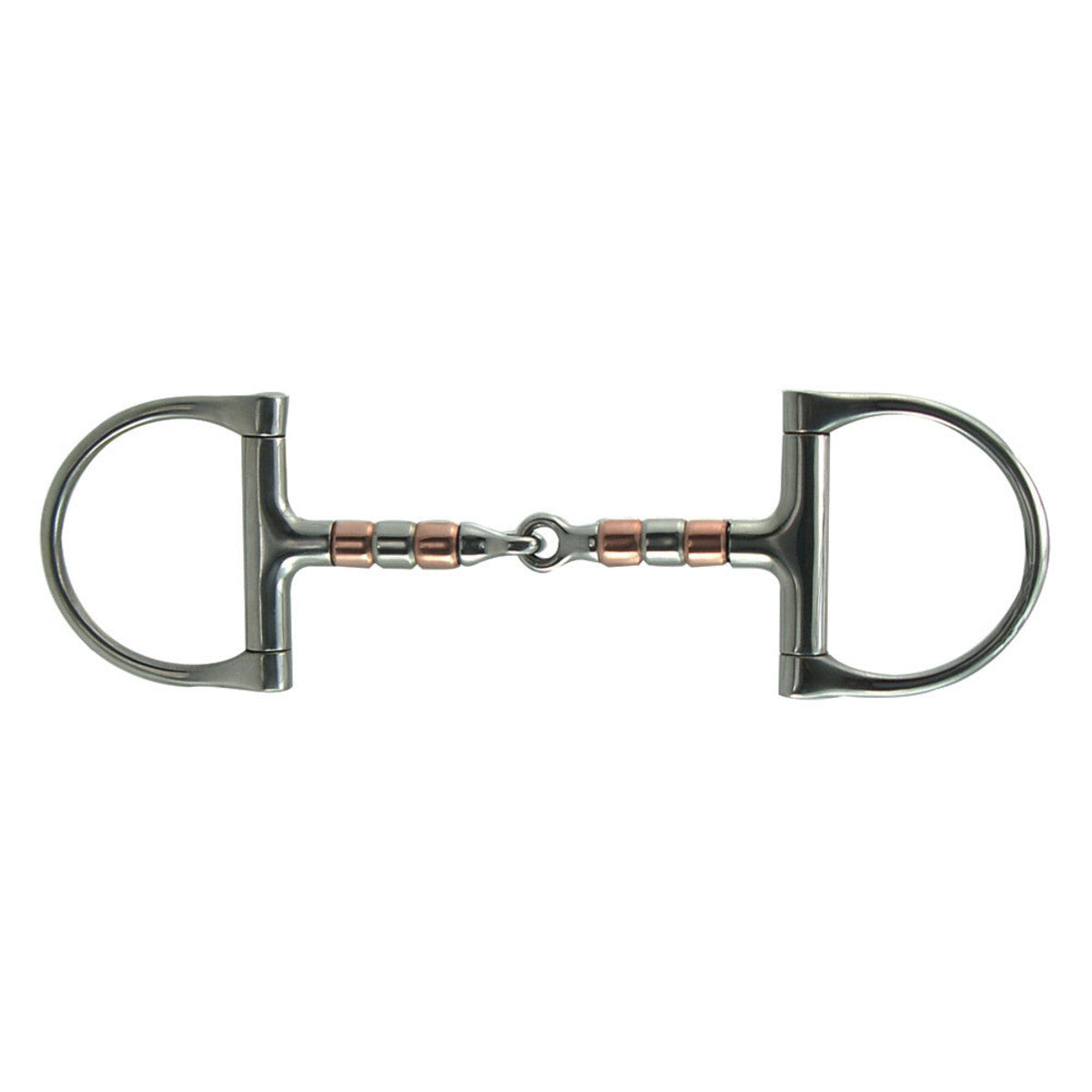 Copper Roller Dee Ring Snaffle