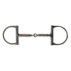 Copper Roller Dee Ring Snaffle