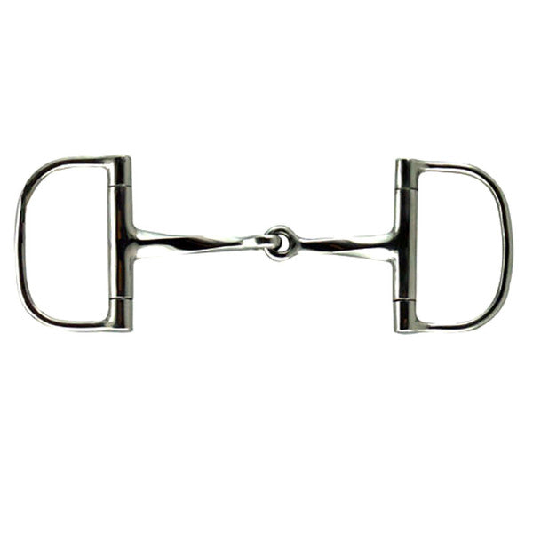 Slow Twist Dee Ring Snaffle