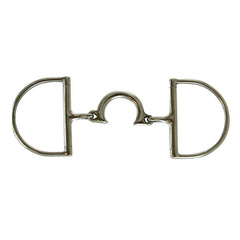 Large Dee Ring Broken Segunda Snaffle