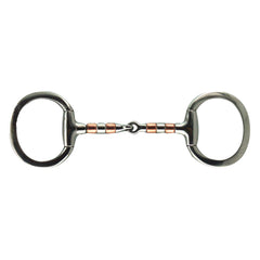 Copper Roller Eggbutt Snaffle - 15 mm