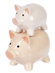 Stacking Pigs S & P Shakers