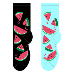 Foozys Ladies Socks - Watermelon