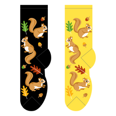 Foozys Ladies Socks - Squirrel