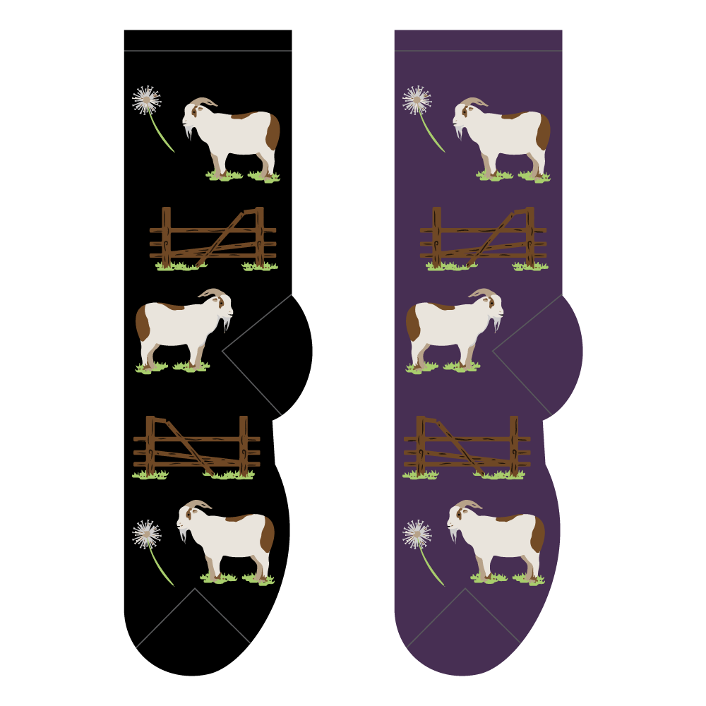 Foozys Ladies Socks - Billy Goats