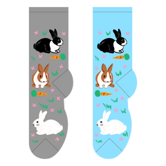 Foozys Ladies Socks - Bunnies