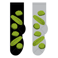 Foozys Ladies Socks - Dill Pickles