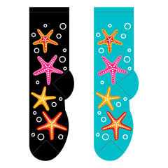 Foozys Ladies Socks - Starfish