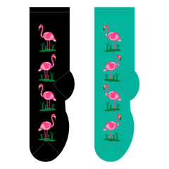 Foozys Ladies Socks - Flamingos