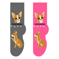 Foozys Ladies Socks - Chihuahau