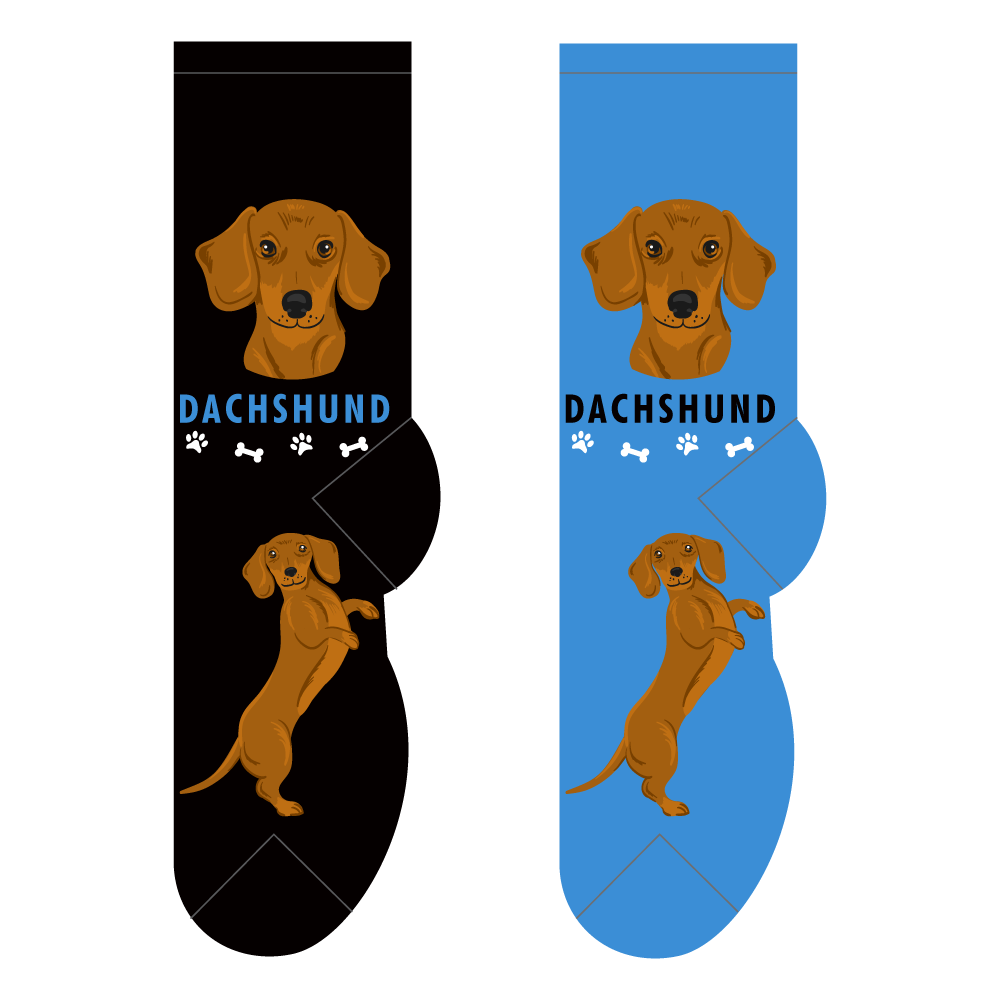 Foozys Ladies Socks - Dachshund