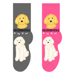 Foozys Ladies Socks - Golden Doodle