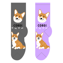 Foozys Ladies Socks - Corgi