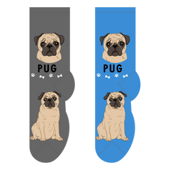 Foozys Ladies Socks - Pug