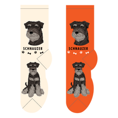 Foozys Ladies Socks - Schnauzer