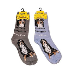 Foozys Ladies Socks - Bernese Mountain Dog