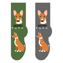 Foozys Ladies Socks - Basenji