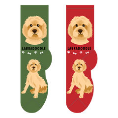 Foozys Ladies Socks - Labradoodle