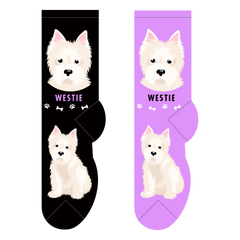 Foozys Ladies Socks - Westie