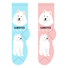 Foozys Ladies Socks - Samoyed