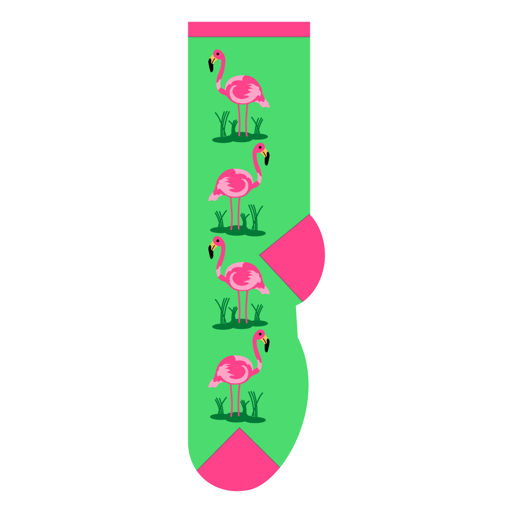 Foozys Kids' Socks - Flamingos