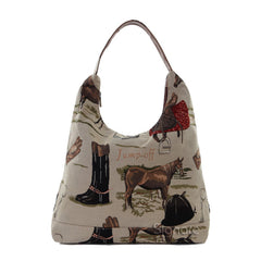 Signare Hobo Bag - Horses