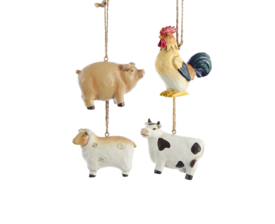 Farm Friends Ornament