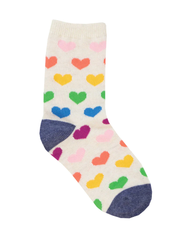 Socksmith Kids Crew Socks - Lots of Love 4-7