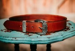 KLW "Fiona" Ladies Leather Belt