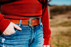 KLW "Fiona" Ladies Leather Belt