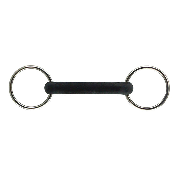 Loose Ring Flexible Rubber Mouth Snaffle