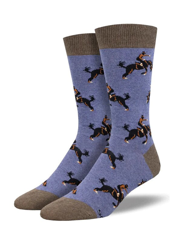 Socksmith Men's Crew Socks - Giddy Up