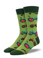 Socksmith Men's Crew Socks - Tractors