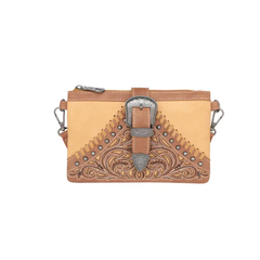 Montana West Floral Embroidered Clutch