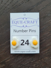 Number Pins - Eggs